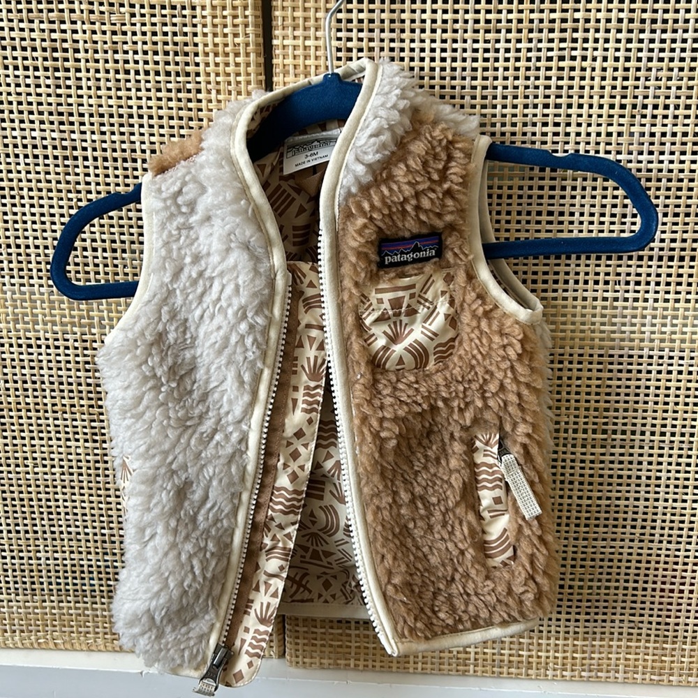 Baby Patagonia Retro-X Fleece Vest